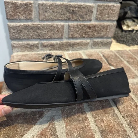 Journee Women's Florene Black Double Buckle Mary Jane Comfort Flats Sz 8.5 #224 - Picture 7 of 16